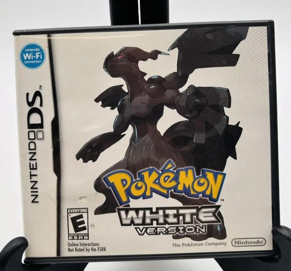 Case and Manual Only NO GAME OEM Pokemon White Version Nintendo DS Authentic